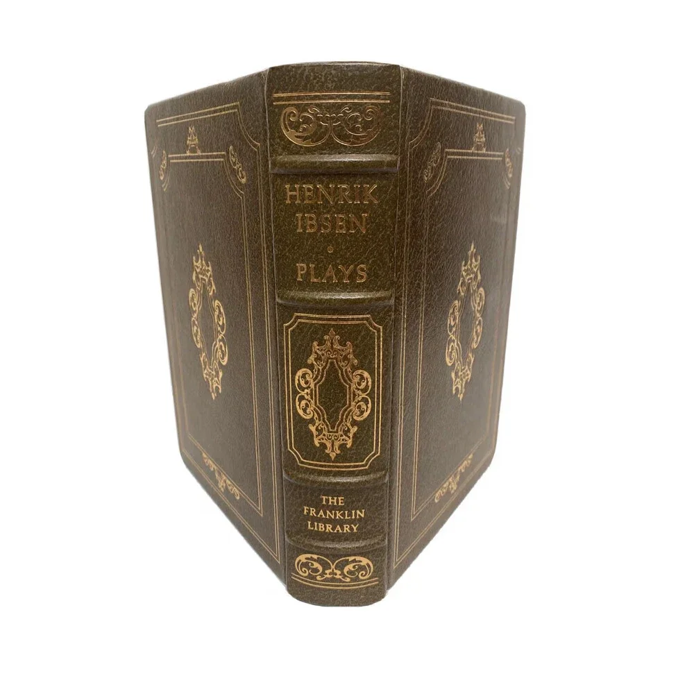 Anthology Of Plays By Ibsen 1977 Great Books Leather Bound Franklin Mint